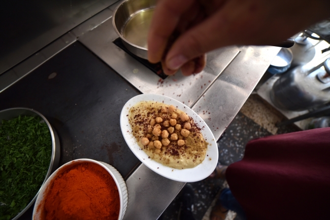 Hatay ve Tarsus mutfağından adı aynı sunumu farklı lezzet: Humus
